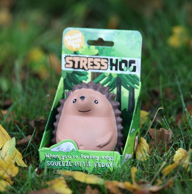 Stress Hog Hedgehog Squishy Stress Toy | Boxer Gifts