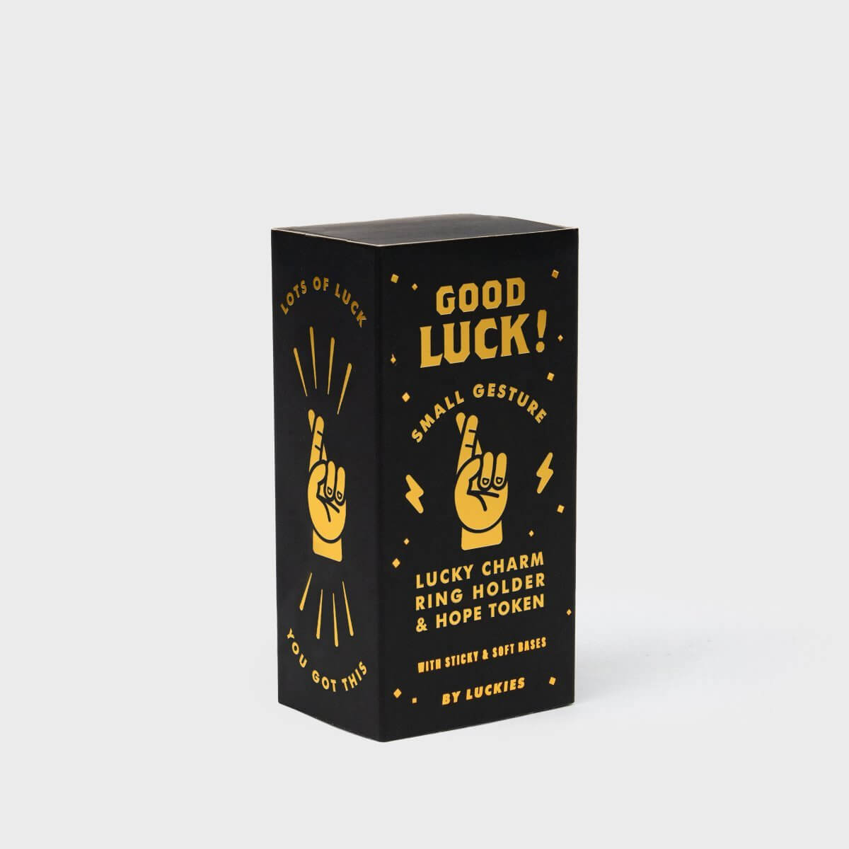 Good Luck - Golden Fingers Crossed Lucky Charm Gift Charms and Pendants Luckies Quirky Turkey Gifts