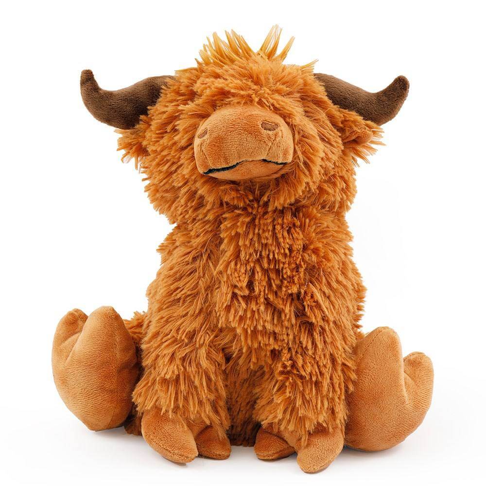 Highland Cow Doorstop, Home Decor, Plush Fluffy Highland Cows Home & Garden Jones Home & Gifts Quirky Turkey Gifts