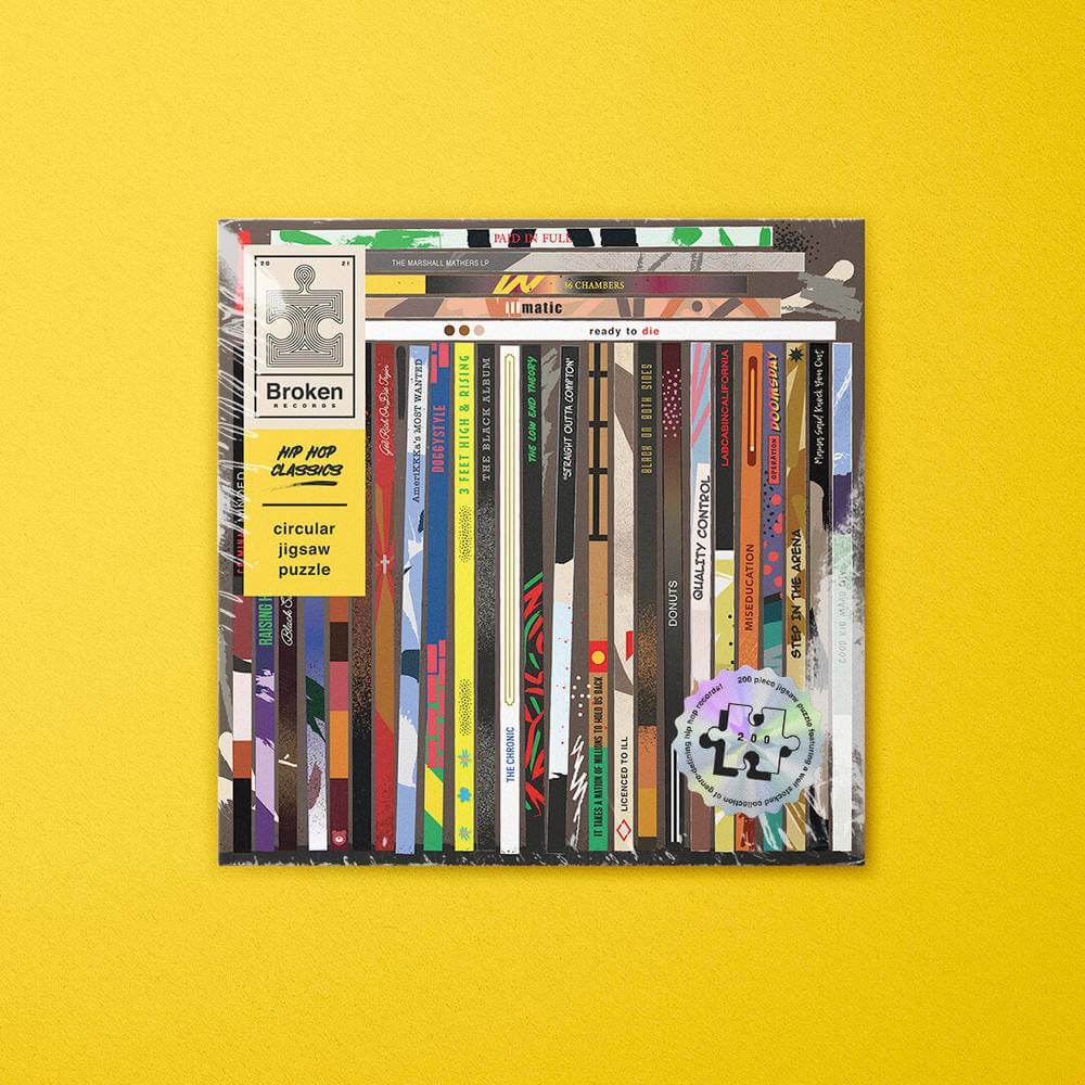 Hip Hop Classics, Broken Records, Jigsaw Puzzles of Classic Vinyl Gadgets SuckUK Quirky Turkey Gifts