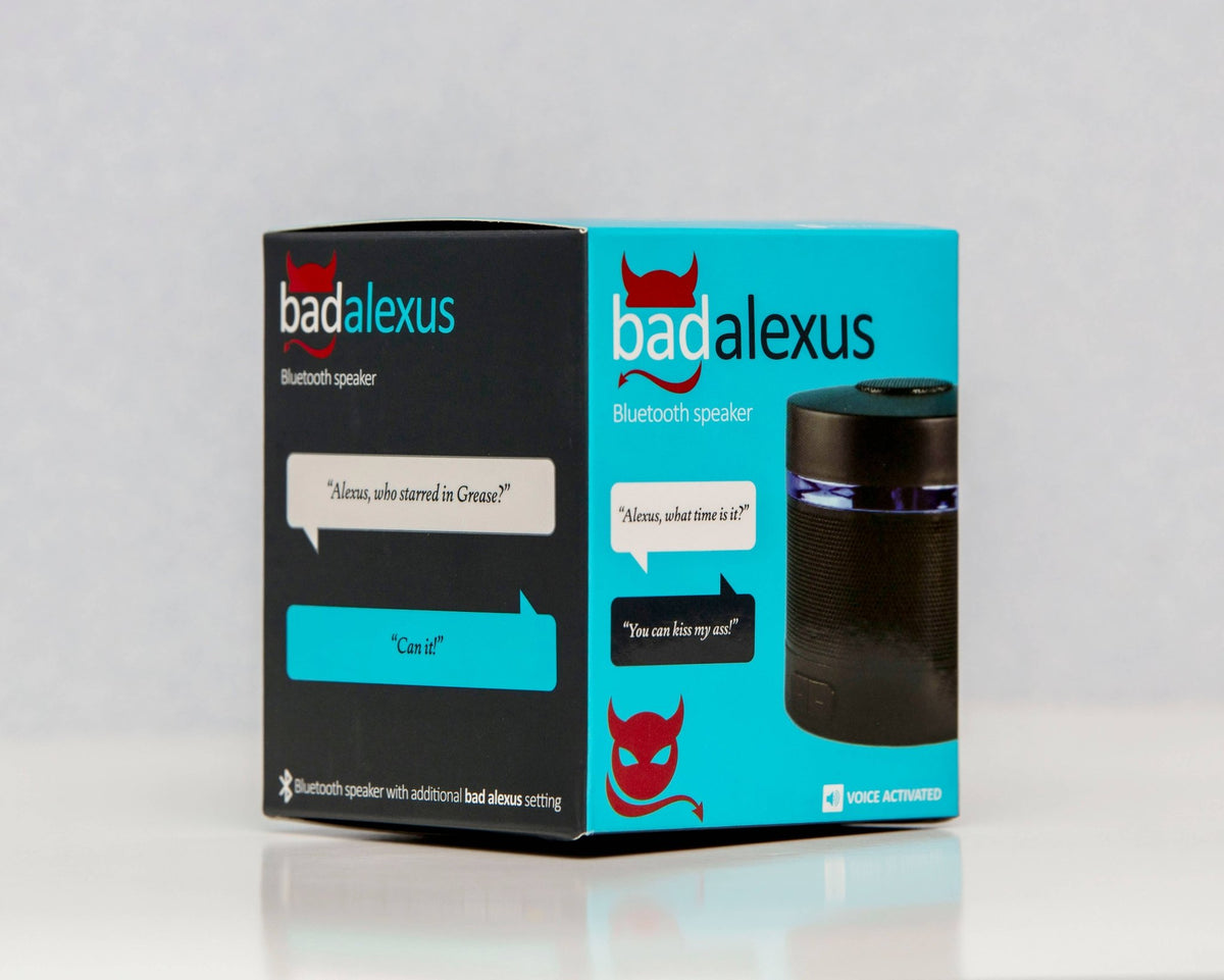 badalexus Bluetooth speaker box with matching dark speaker