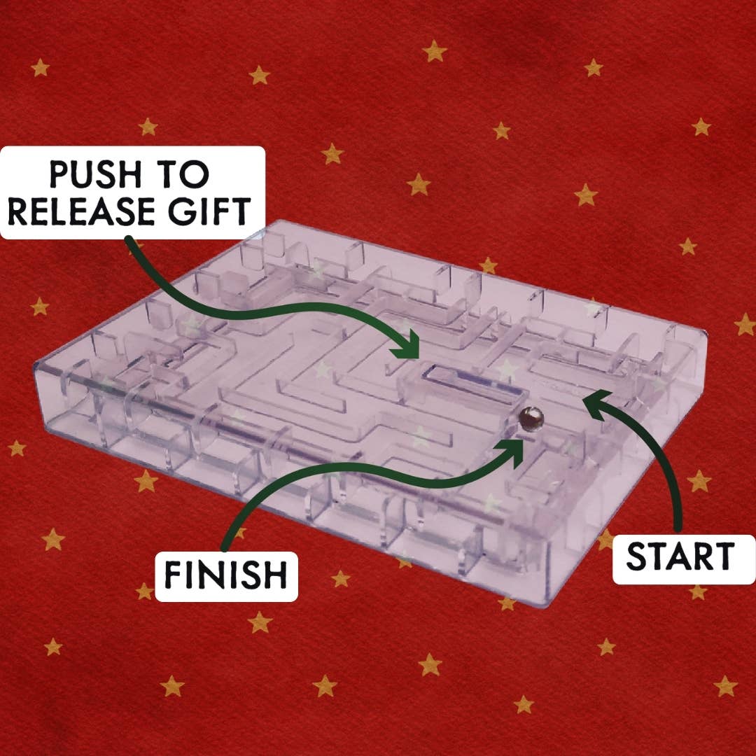 Christmas Gift Card Escape Maze | Money Puzzle Box | Boxer Gifts Quirky Turkey Gifts