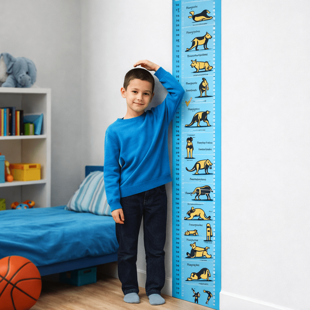 Guinness World Records Height Chart – Kids Wall Growth Chart Gift (2m / 6ft+) Growth Chart SuckUK Quirky Turkey Gifts