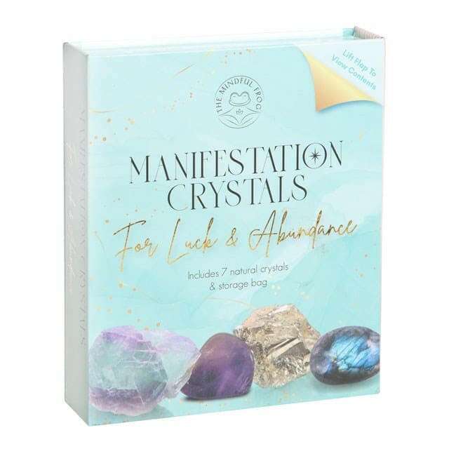 Manifestation Crystal Gift Set Crystals Gift Sets Mindful Frog Quirky Turkey Gifts