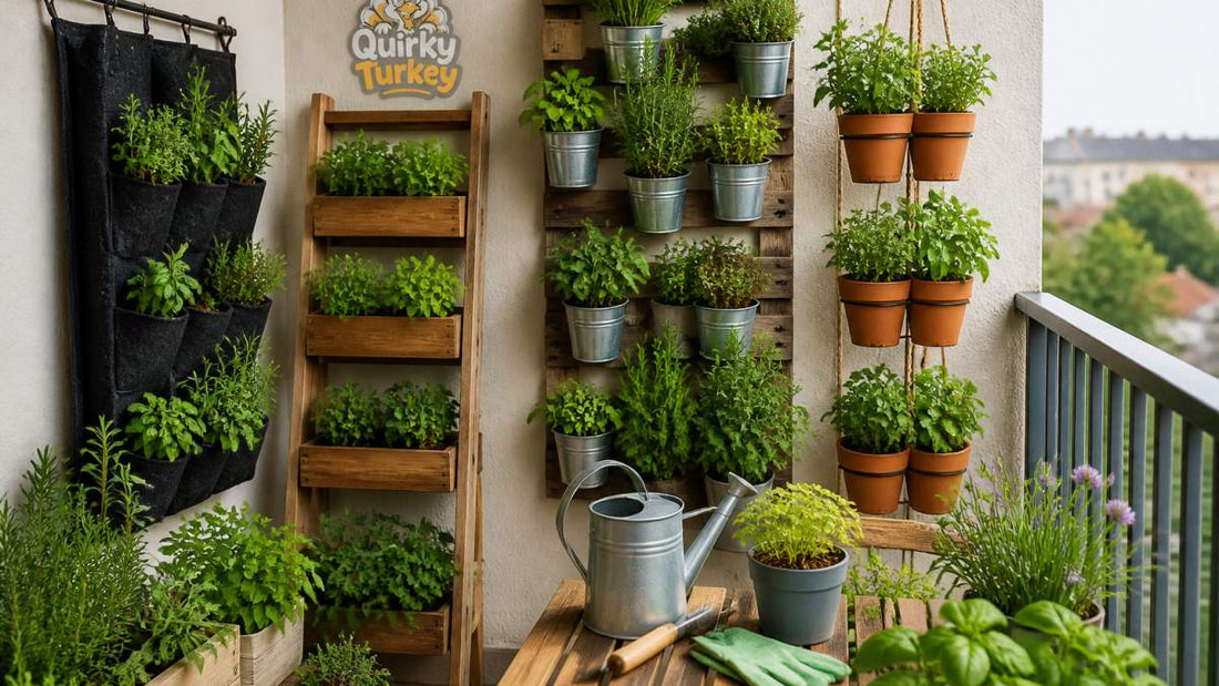 7 Vertical Herb Garden Ideas for Small Balconies