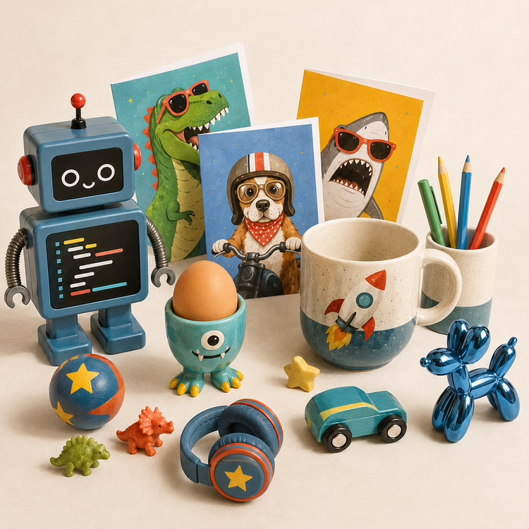 Gifts for Boys - The Fashion Gift Shop