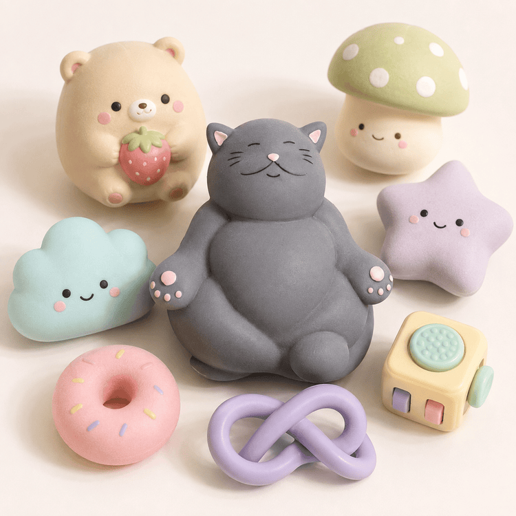 Squishy & Fidget Toys - Quirky Turkey Gifts