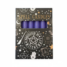 Purple Spell Candle, Box of 6 Home Fragrance Crystal Magick Quirky Turkey Gifts