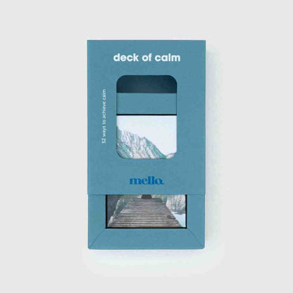 Deck of Calm - Mello Self-Help Deck of Cards Calm Cards Mello Quirky Turkey Gifts