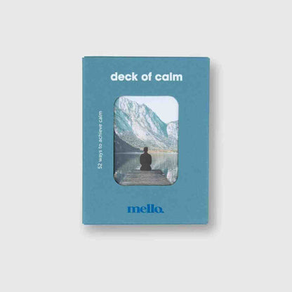 Deck of Calm - Mello Self-Help Deck of Cards Calm Cards Mello Quirky Turkey Gifts