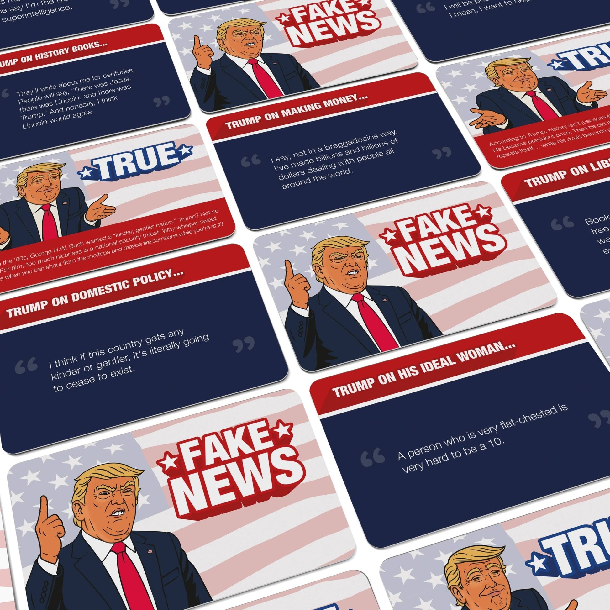 Donald Trump News Game Funny Party Game Card Games Bubblegum Stuff UK Quirky Turkey Gifts