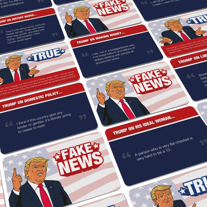 Donald Trump News Game Funny Party Game Card Games Bubblegum Stuff UK Quirky Turkey Gifts