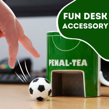Penal-tea Football Mug with Mini Ball & Goal Net Mugs & Cups Boxer Gifts Quirky Turkey Gifts