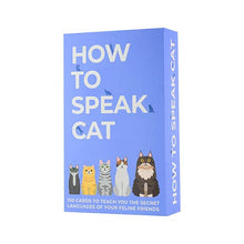 How To Speak Cat Card Deck | Fun Gift for Cat Lovers Gifts for Cat Lovers Gift Republic Quirky Turkey Gifts