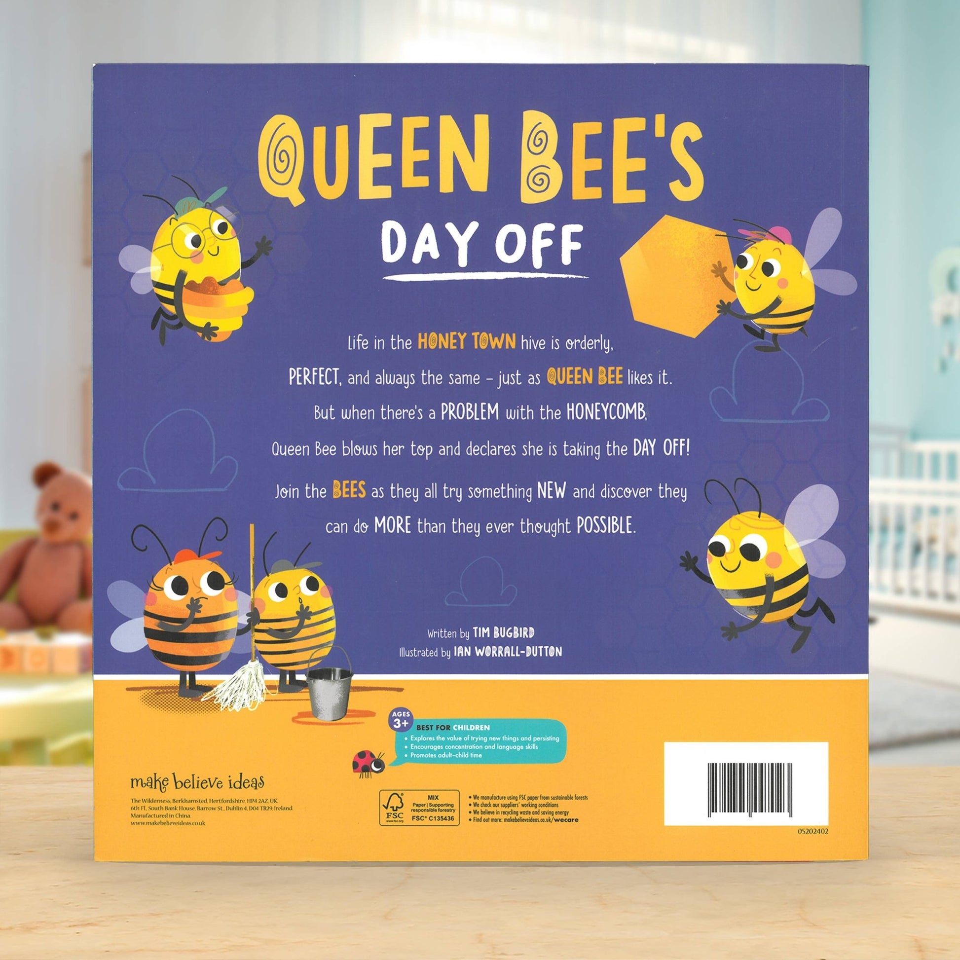Queen Bee’s Day Off Children’s Picture Book – Make Believe Ideas Books Make Believe Ideas Quirky Turkey Gifts