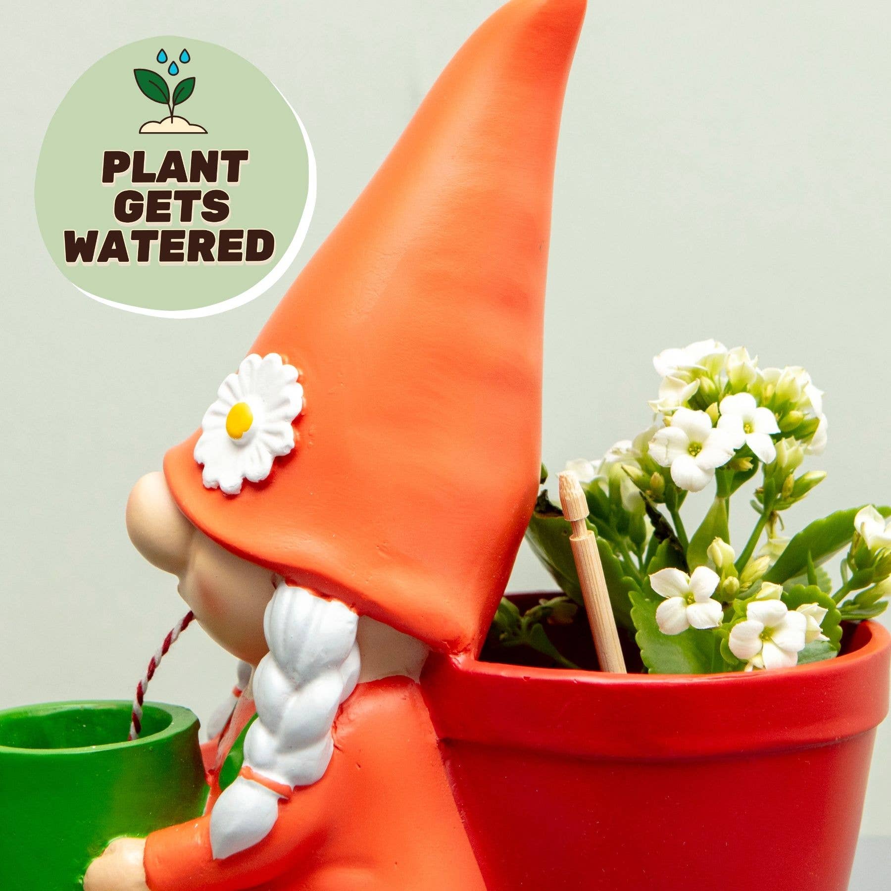 Hydrating Hettie Self Watering Plant Pot for Indoor Plants Pots & Planters Boxer Gifts Quirky Turkey Gifts
