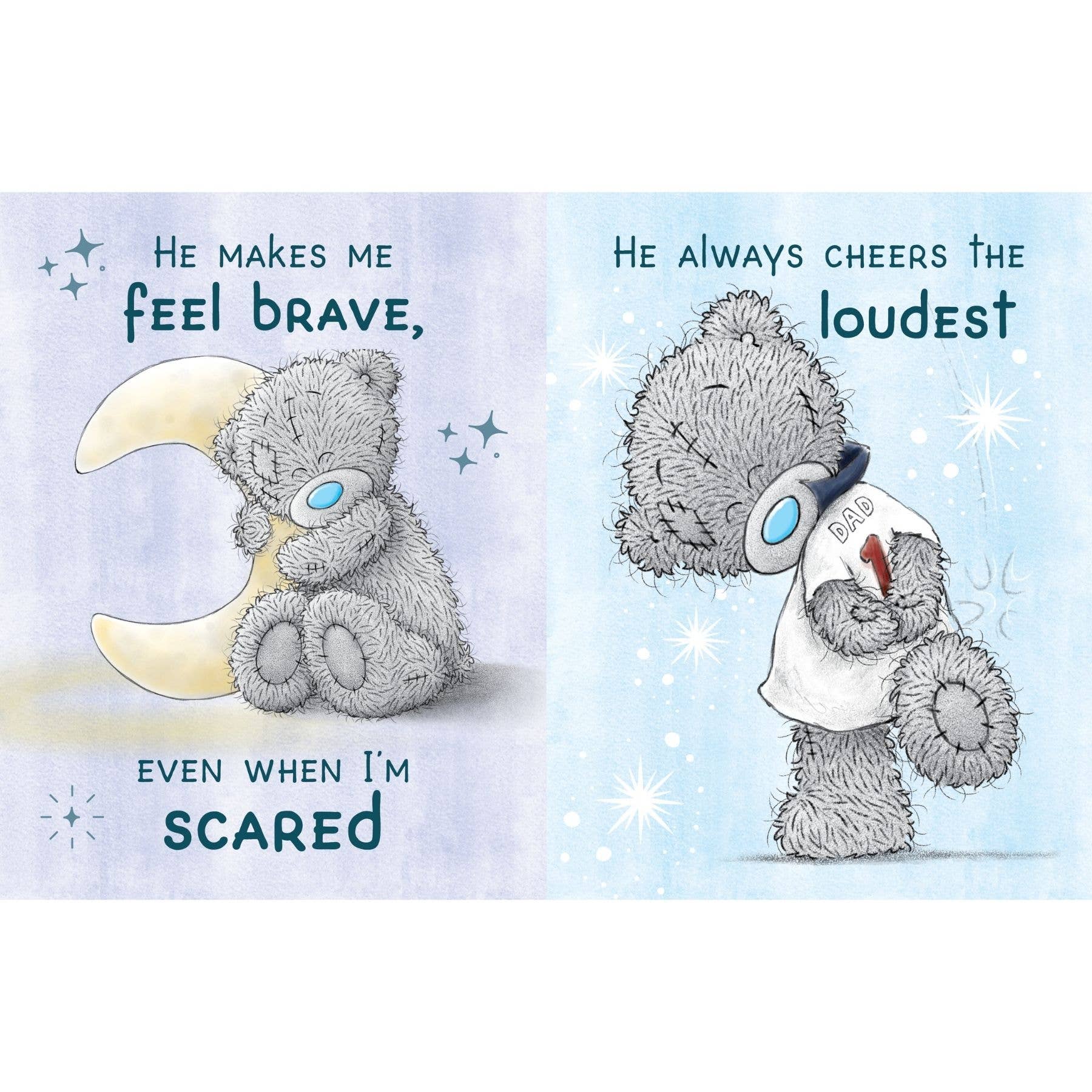 Super Dad Me to You Gift Book - My Daddy, My Hero Books Boxer Gifts Quirky Turkey Gifts