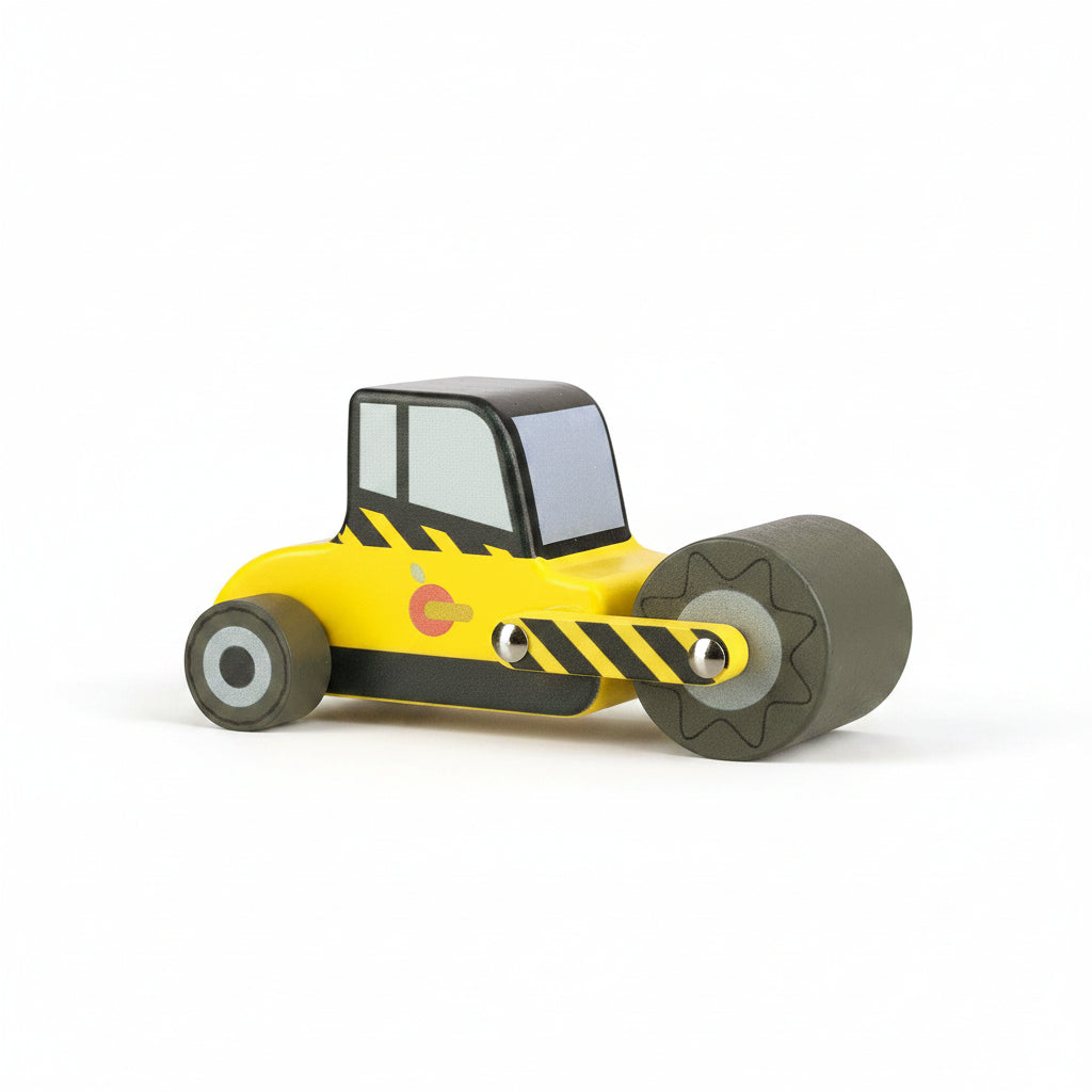 Orange Tree Toys Wooden Roadworks Vehicle Set – 3 Piece