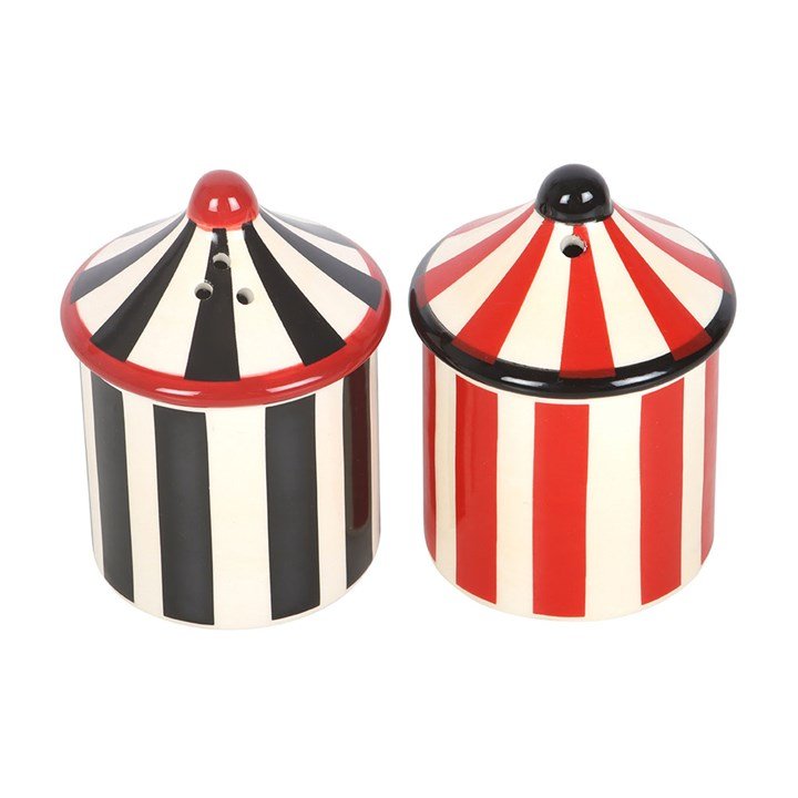 Circus Tent Salt and Pepper Shakers Salt n Pepper Shakers Spirit of equinox Quirky Turkey Gifts