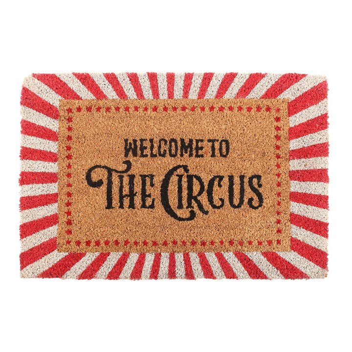 Welcome to the Circus Striped Doormat Rugs & Doormats Jones Home & Gifts Quirky Turkey Gifts