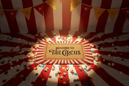 Welcome to the Circus Striped Doormat Rugs & Doormats Jones Home & Gifts Quirky Turkey Gifts