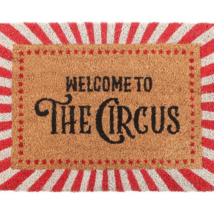Welcome to the Circus Striped Doormat Rugs & Doormats Jones Home & Gifts Quirky Turkey Gifts