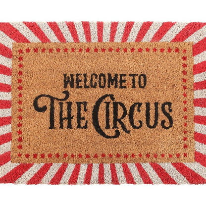 Welcome to the Circus Striped Doormat Rugs & Doormats Jones Home & Gifts Quirky Turkey Gifts