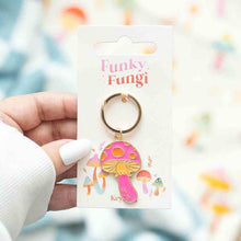 Funky Fungi Mushroom Keyring Keyrings Jones Home & Gifts Quirky Turkey Gifts