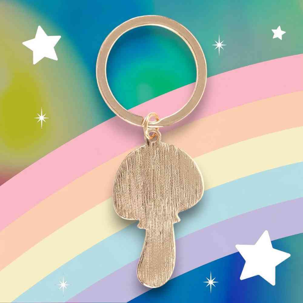 Funky Fungi Mushroom Keyring Keyrings Jones Home & Gifts Quirky Turkey Gifts