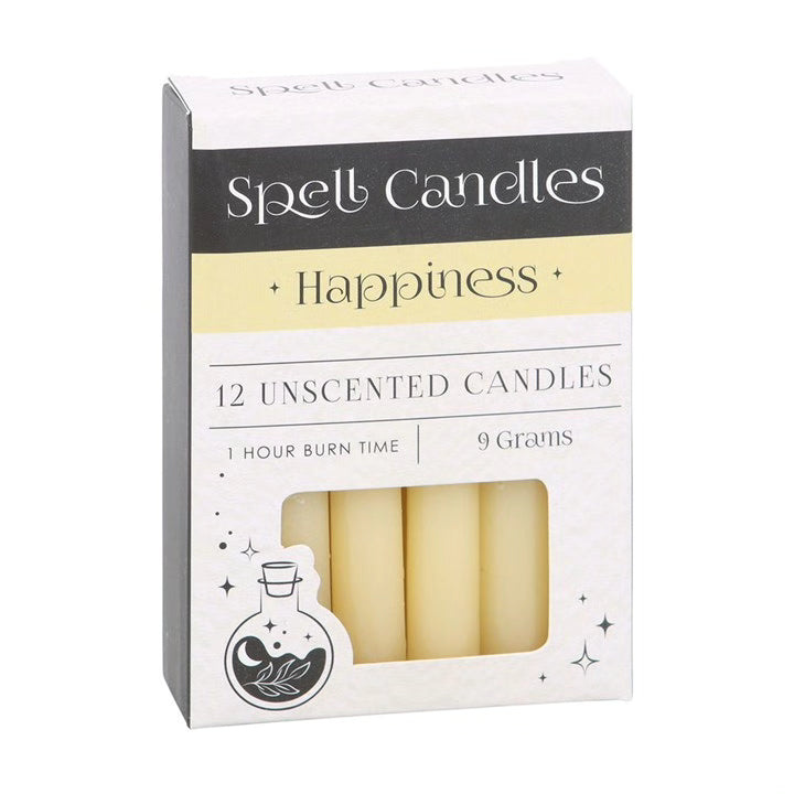 Spell Candles Box 12 Mixed Colours for Rituals and Magic Candles Spirit of equinox Quirky Turkey Gifts