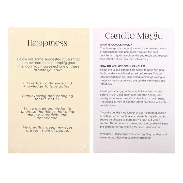 Spell Candles Box 12 Mixed Colours for Rituals and Magic Candles Spirit of equinox Quirky Turkey Gifts