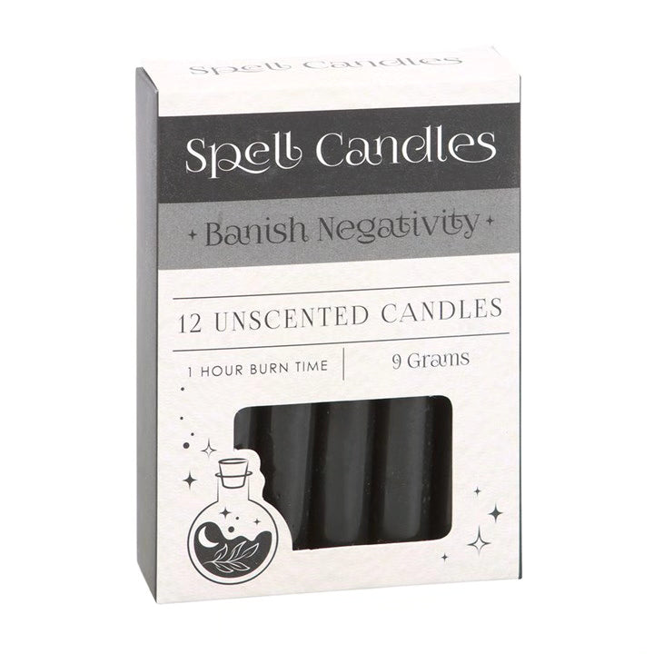 Spell Candles Box 12 Mixed Colours for Rituals and Magic Candles Spirit of equinox Quirky Turkey Gifts