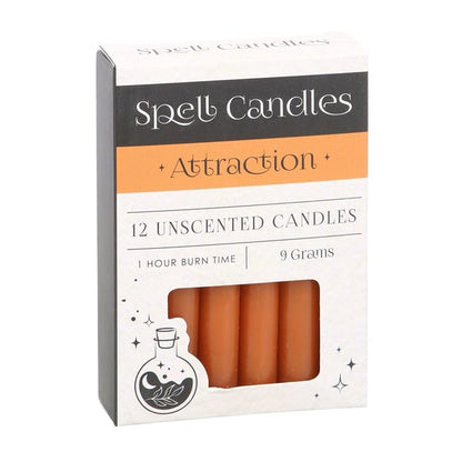 Spell Candles Box 12 Mixed Colours for Rituals and Magic Candles Spirit of equinox Quirky Turkey Gifts