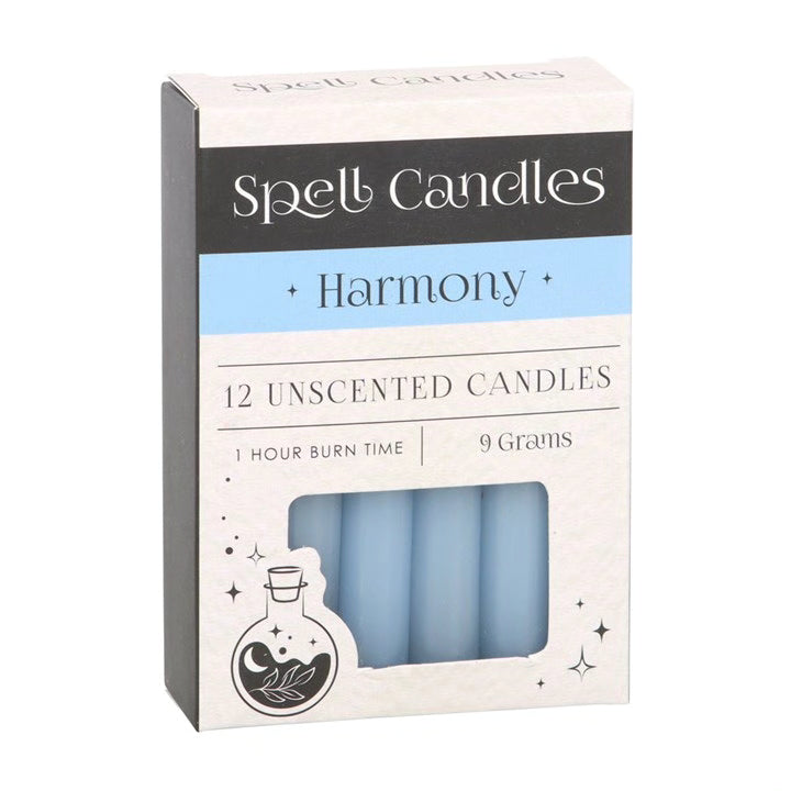Spell Candles Box 12 Mixed Colours for Rituals and Magic Candles Spirit of equinox Quirky Turkey Gifts