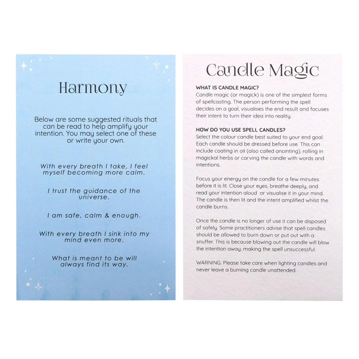 Spell Candles Box 12 Mixed Colours for Rituals and Magic Candles Spirit of equinox Quirky Turkey Gifts