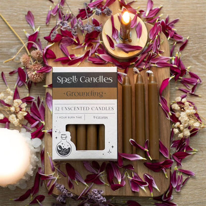 Spell Candles Box 12 Mixed Colours for Rituals and Magic Candles Spirit of equinox Quirky Turkey Gifts