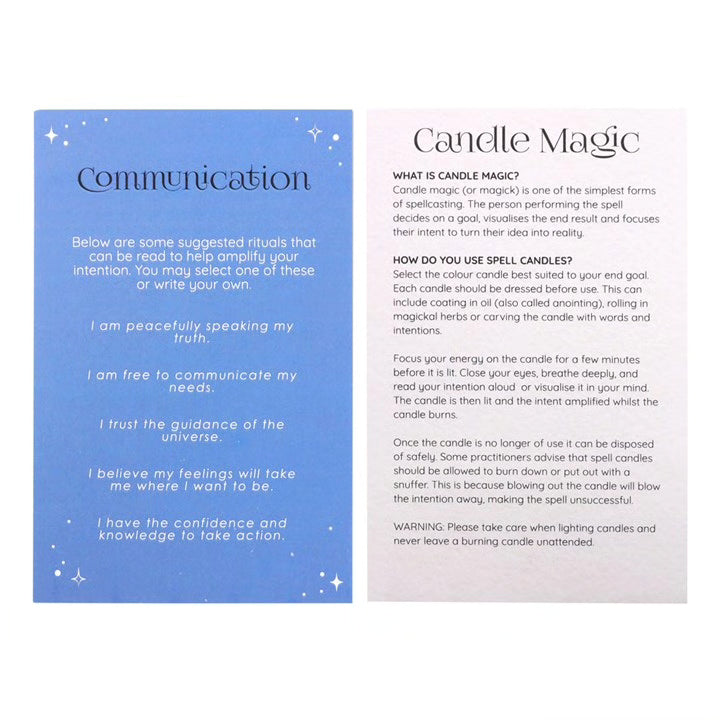Spell Candles Box 12 Mixed Colours for Rituals and Magic Candles Spirit of equinox Quirky Turkey Gifts