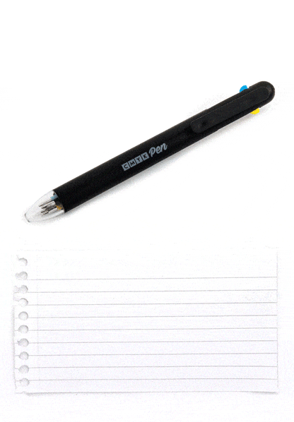 CMYK Make Full-Colour Art with This Ballpoint Pen Gadgets SuckUK Quirky Turkey Gifts