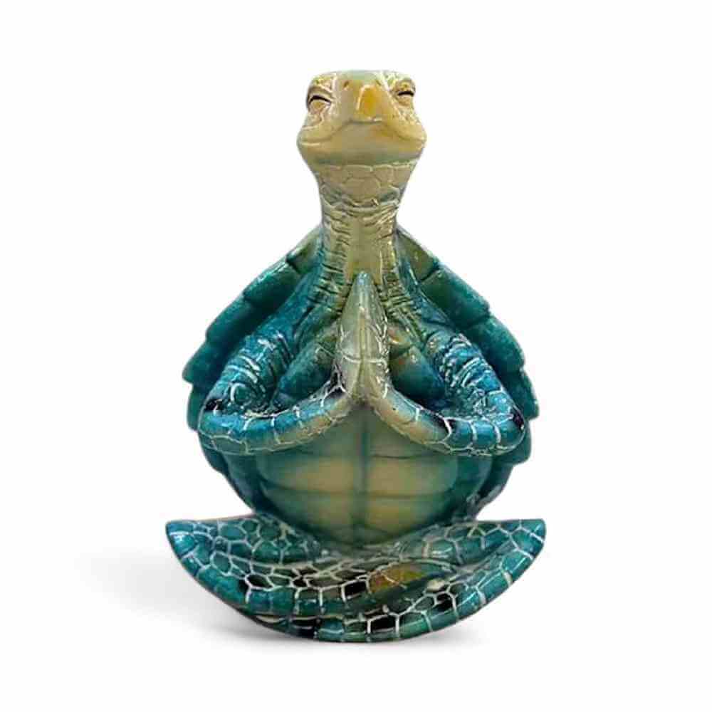 Sea Turtle Figurine Peacefulness Yoga Meditating Home & Garden Fashion Accessories Quirky Turkey Gifts