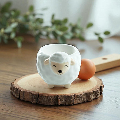 Adorable Sheep Egg Cup Breakfast Tableware Egg Holder kitchen Decor Tableware & Coasters Sass and Belle Quirky Turkey Gifts