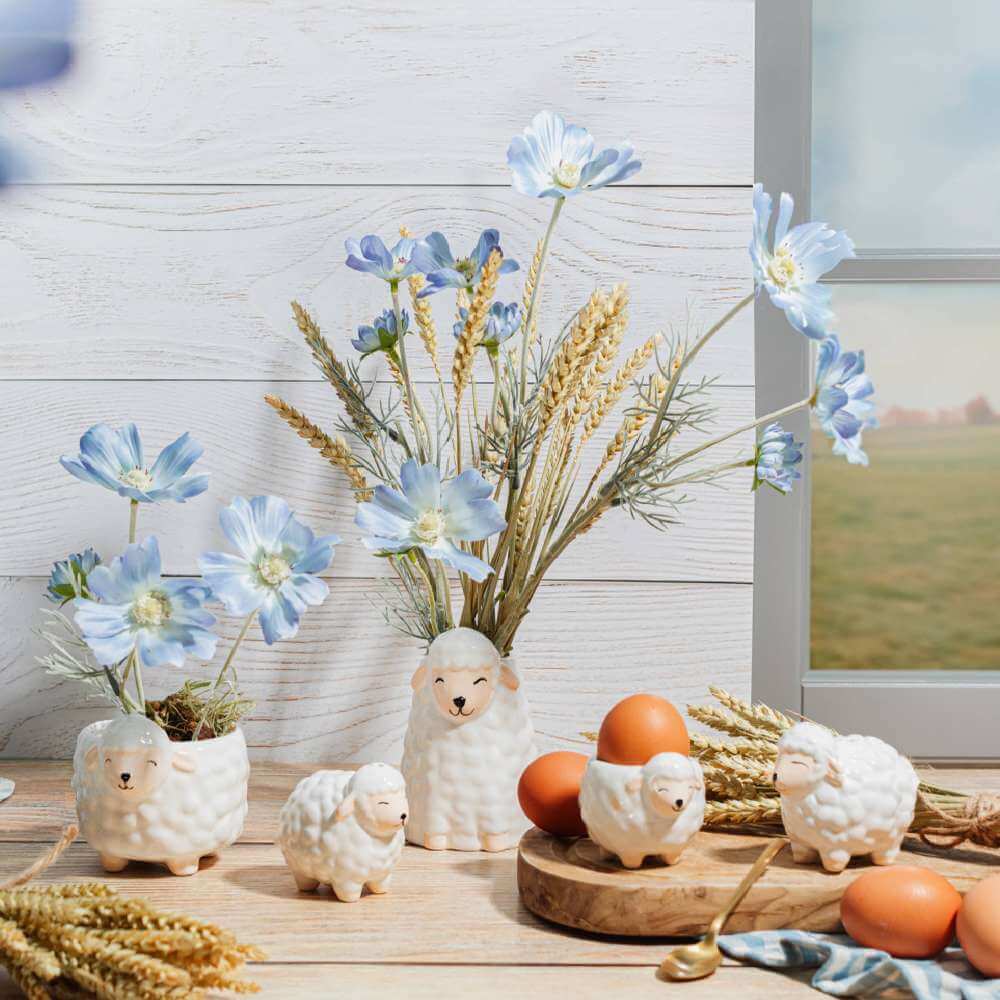 Adorable Sheep Egg Cup Breakfast Tableware Egg Holder kitchen Decor Tableware & Coasters Sass and Belle Quirky Turkey Gifts
