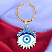 All Seeing Eye Metal Keyring, Evil Eye, Protection & Good Luck Keyrings Jones Home & Gifts Quirky Turkey Gifts