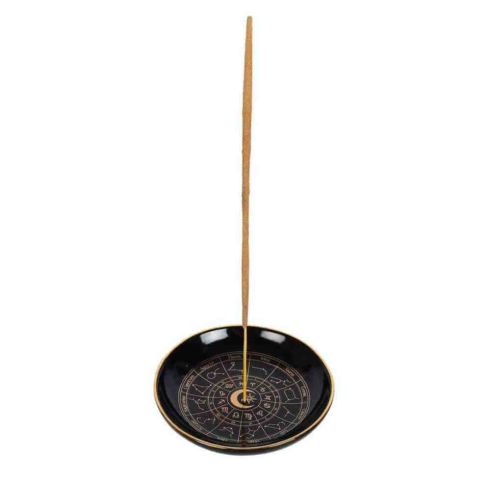 Astrology Wheel Incense Holder for Meditation and Relaxation Incense Holders Spirit of equinox Quirky Turkey Gifts
