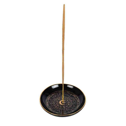 Astrology Wheel Incense Holder for Meditation and Relaxation Incense Holders Spirit of equinox Quirky Turkey Gifts