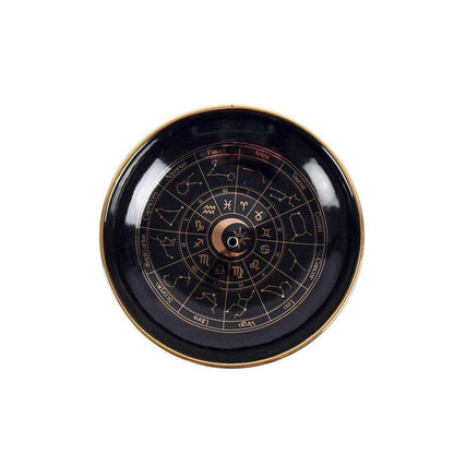 Astrology Wheel Incense Holder for Meditation and Relaxation Incense Holders Spirit of equinox Quirky Turkey Gifts
