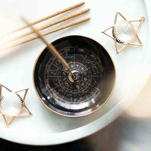 Astrology Wheel Incense Holder for Meditation and Relaxation Incense Holders Spirit of equinox Quirky Turkey Gifts