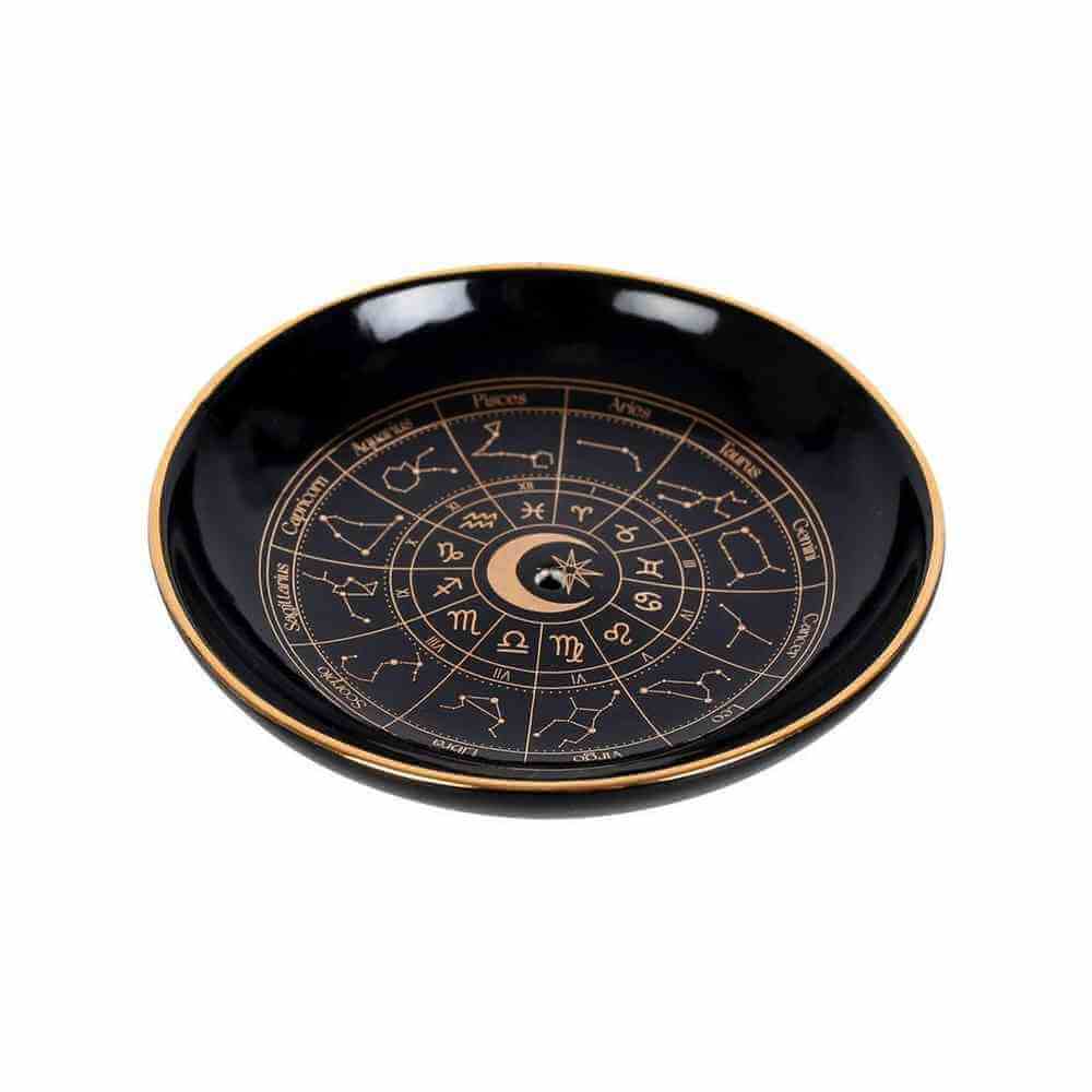 Astrology Wheel Incense Holder for Meditation and Relaxation Incense Holders Spirit of equinox Quirky Turkey Gifts
