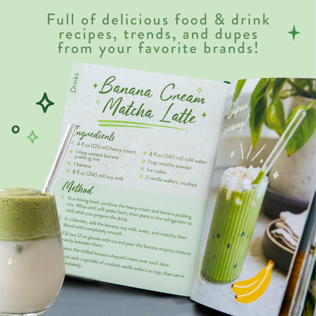 Matcha Decoded Recipe Book | Drink Dupes & Tips