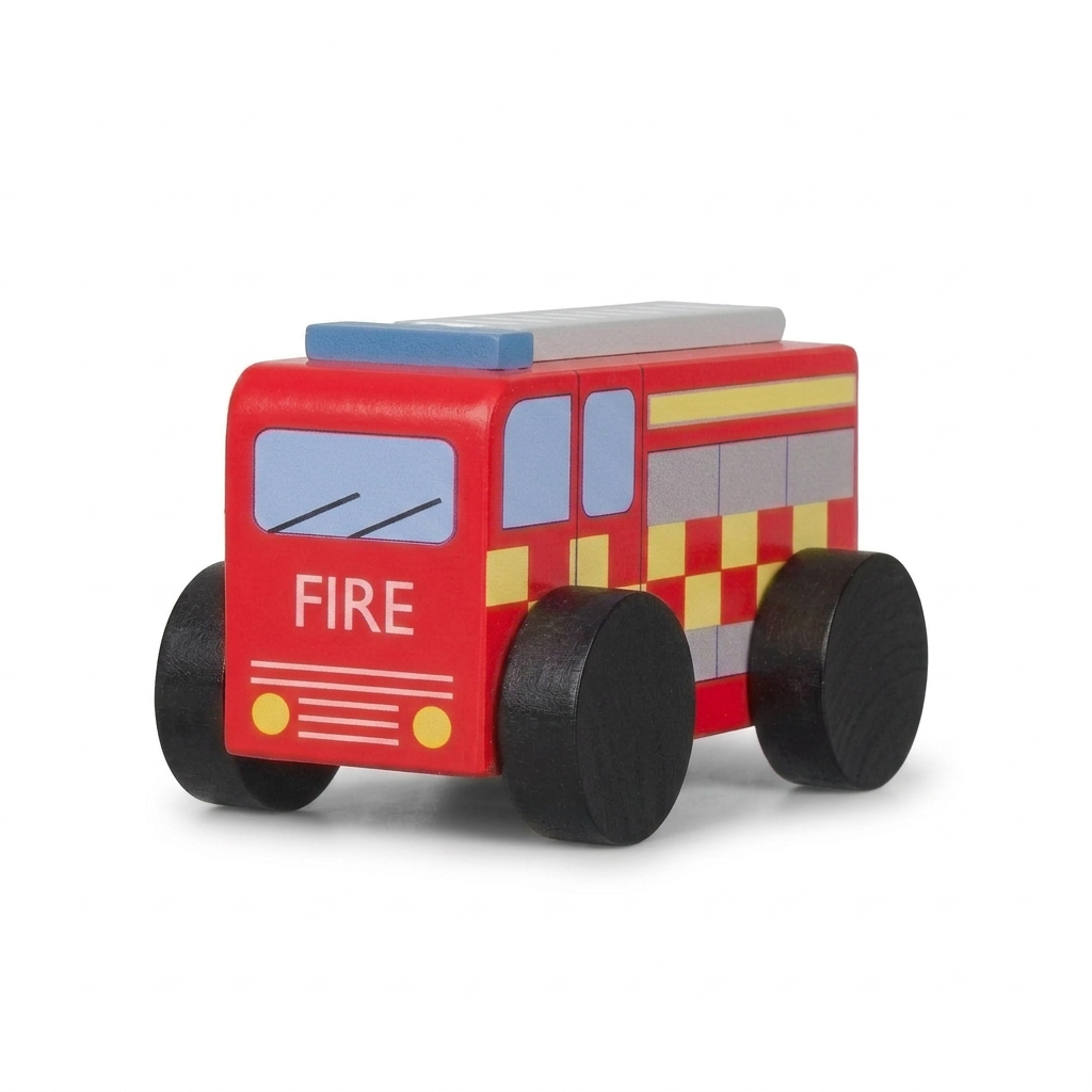 Wooden Fire Engine Toy | Orange Tree Toys