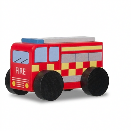 Wooden Fire Engine Toy | Orange Tree Toys